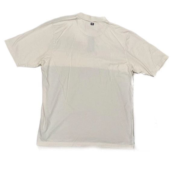 ECKO UNLTD Mens Size XXL White Gray 100% Cotton Graphic Polo Shirt Collared - Picture 3 of 7